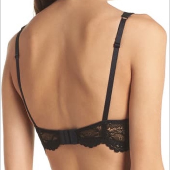 🌺NWT Free People Lace Plunge Underwire Bra - Picture 2 of 4